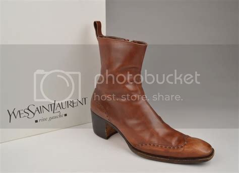 rare/collectible Yves Saint Laurent YSL Johnny boots by Tom 